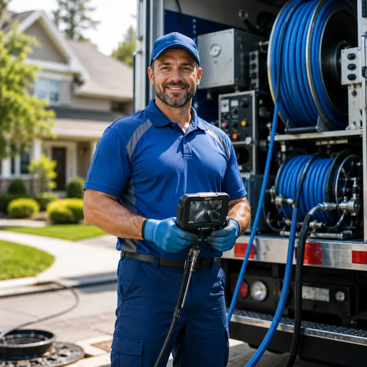 Local outdoor drain cleaning specialists in Bluffton, OH